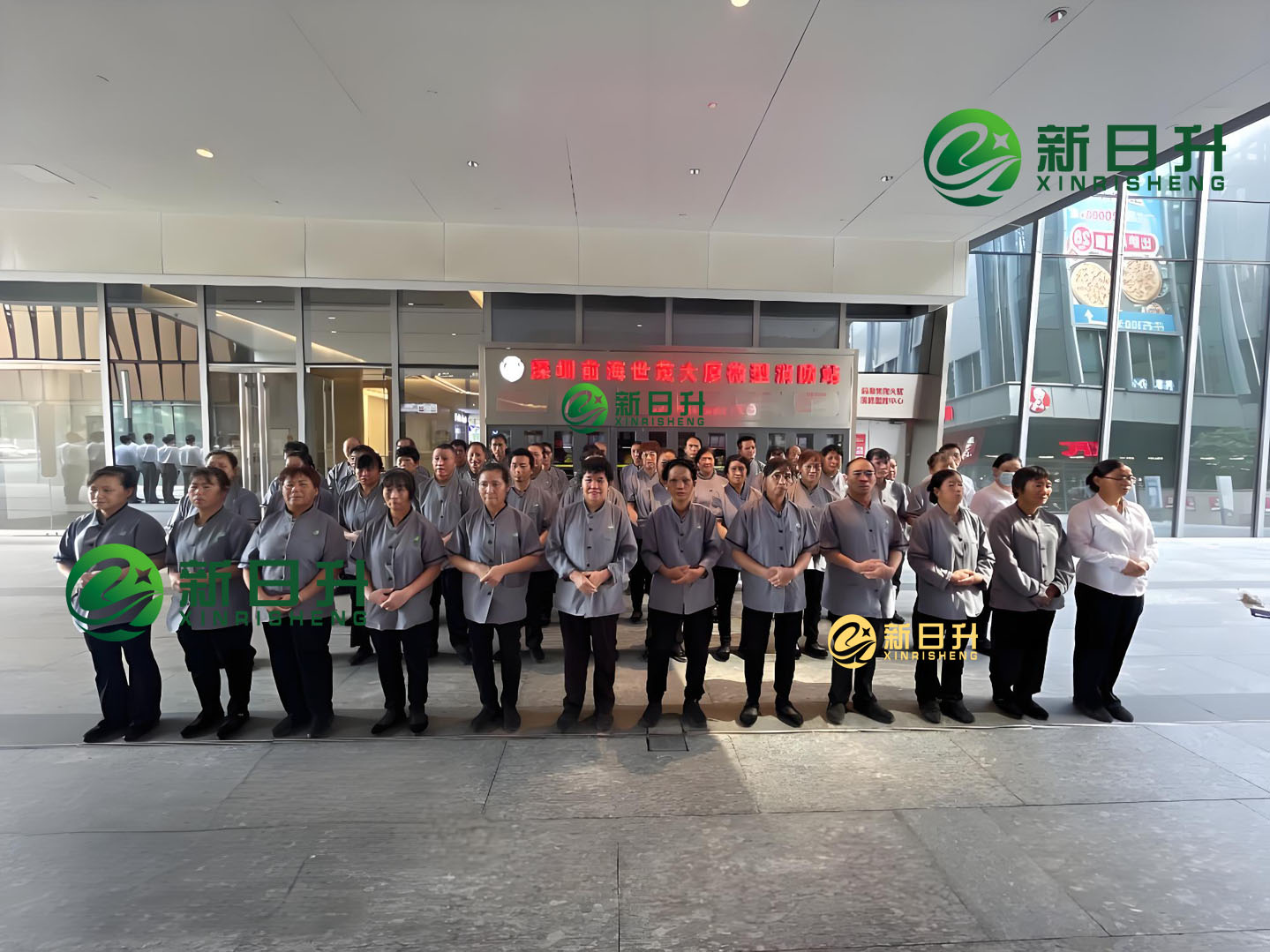 深圳清潔公司分享，商業(yè)辦公室清潔外包和駐場(chǎng)保潔托管好處