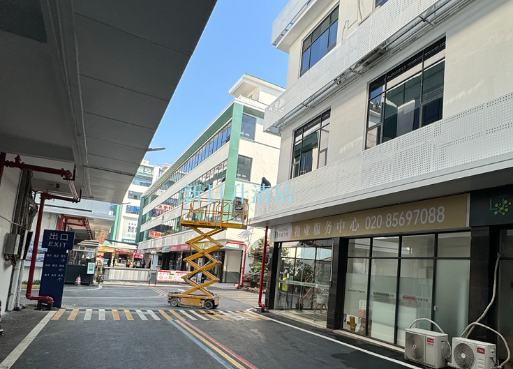 深圳園區(qū)外墻清洗保潔公